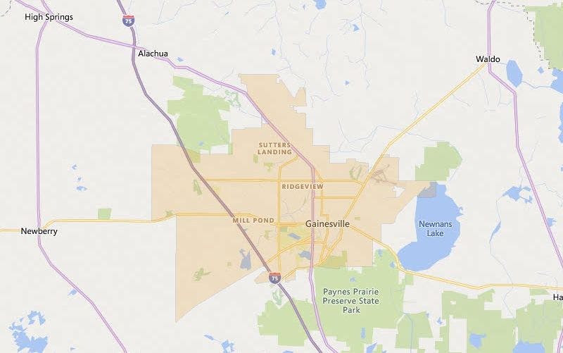 Gainesville Florida USDA Home Loan eligible areas