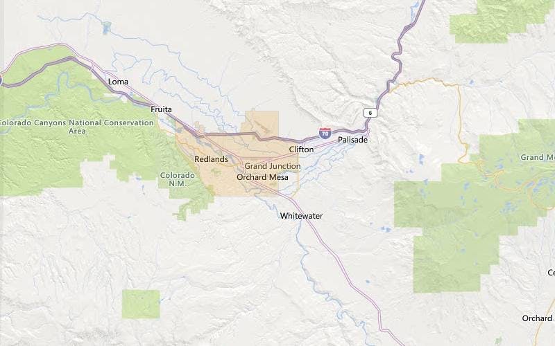 Grand Junction Colorado USDA Areas