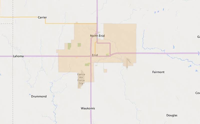 Enid Oklahoma USDA loan eligible areas
