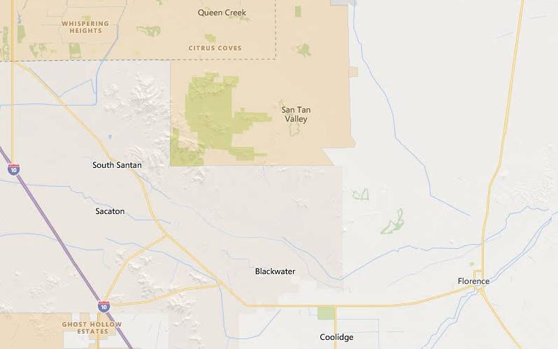 San Tan Valley Arizona USDA home loan eligible areas